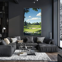 Cherry Hills Golf Course Scenic Sports Poster