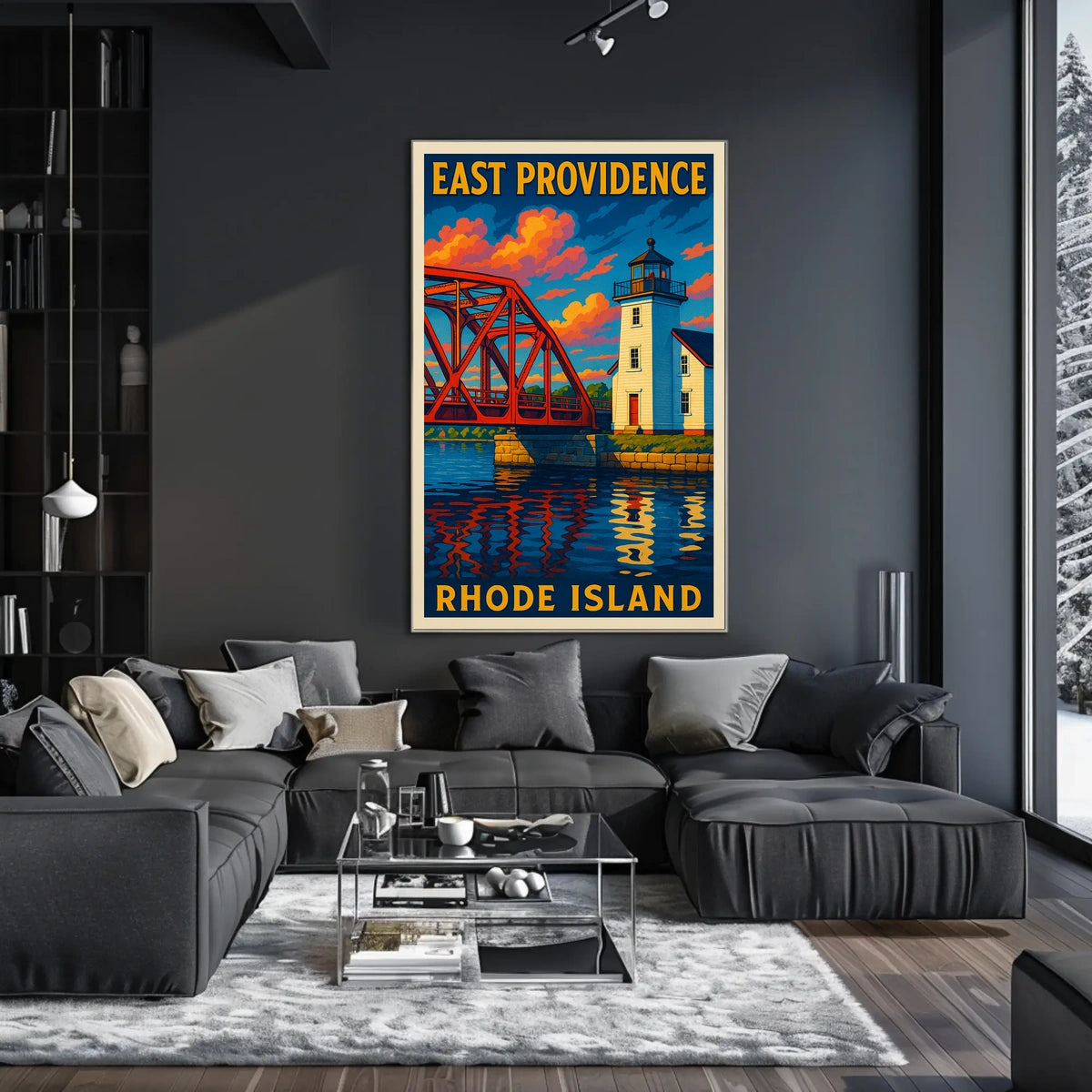 East Providence Rhode Island Poster