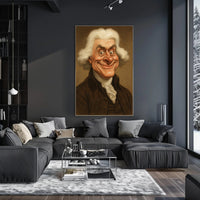 Thomas Jefferson Caricature Poster PosterGoat