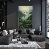 Journey Through The Misty Mountains Poster