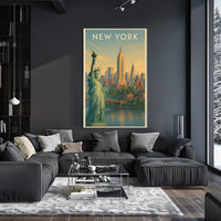 Iconic New York Vintage Poster For Home Decor Lovers