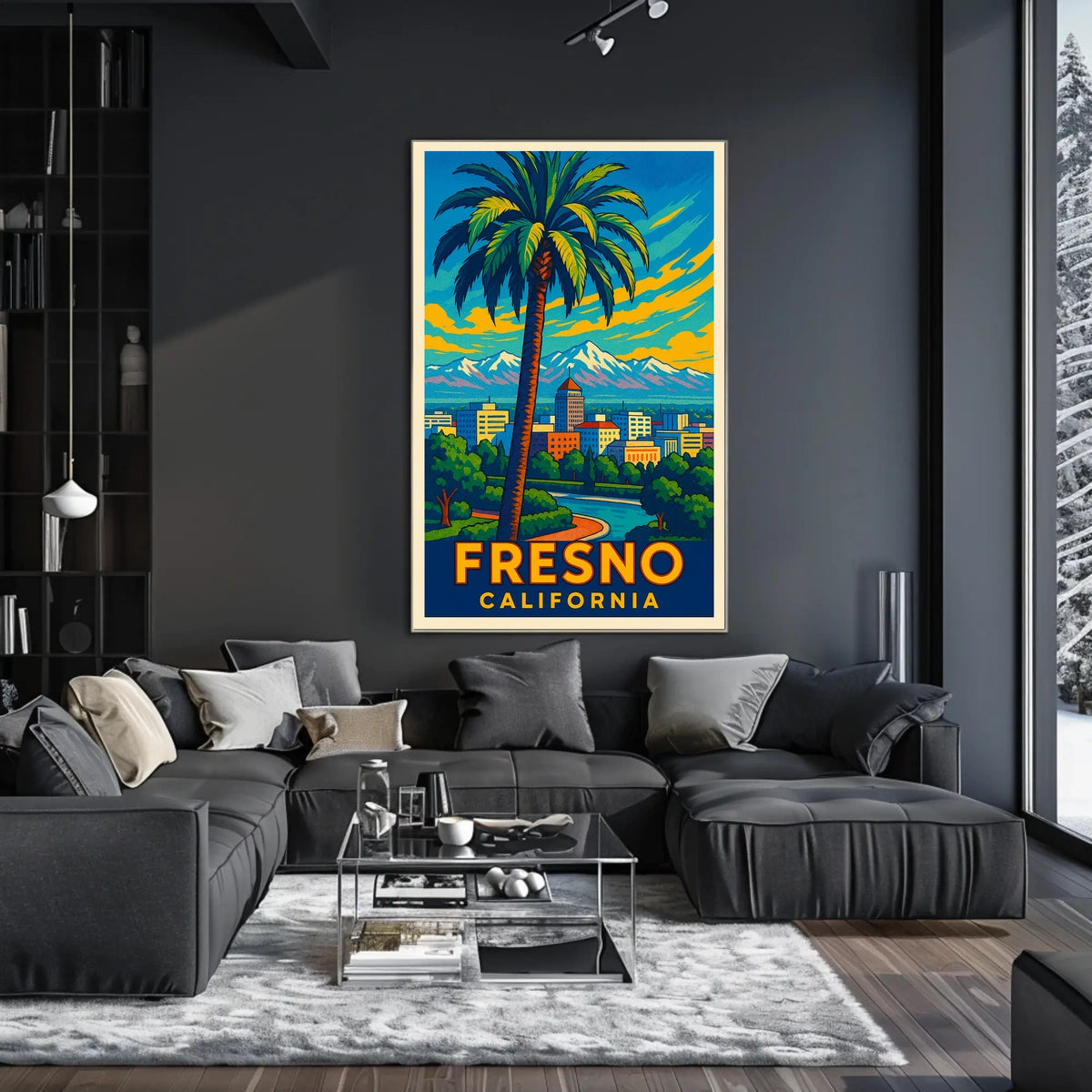 Fresno, California Poster