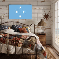 Micronesia, Federated States of Flag Poster