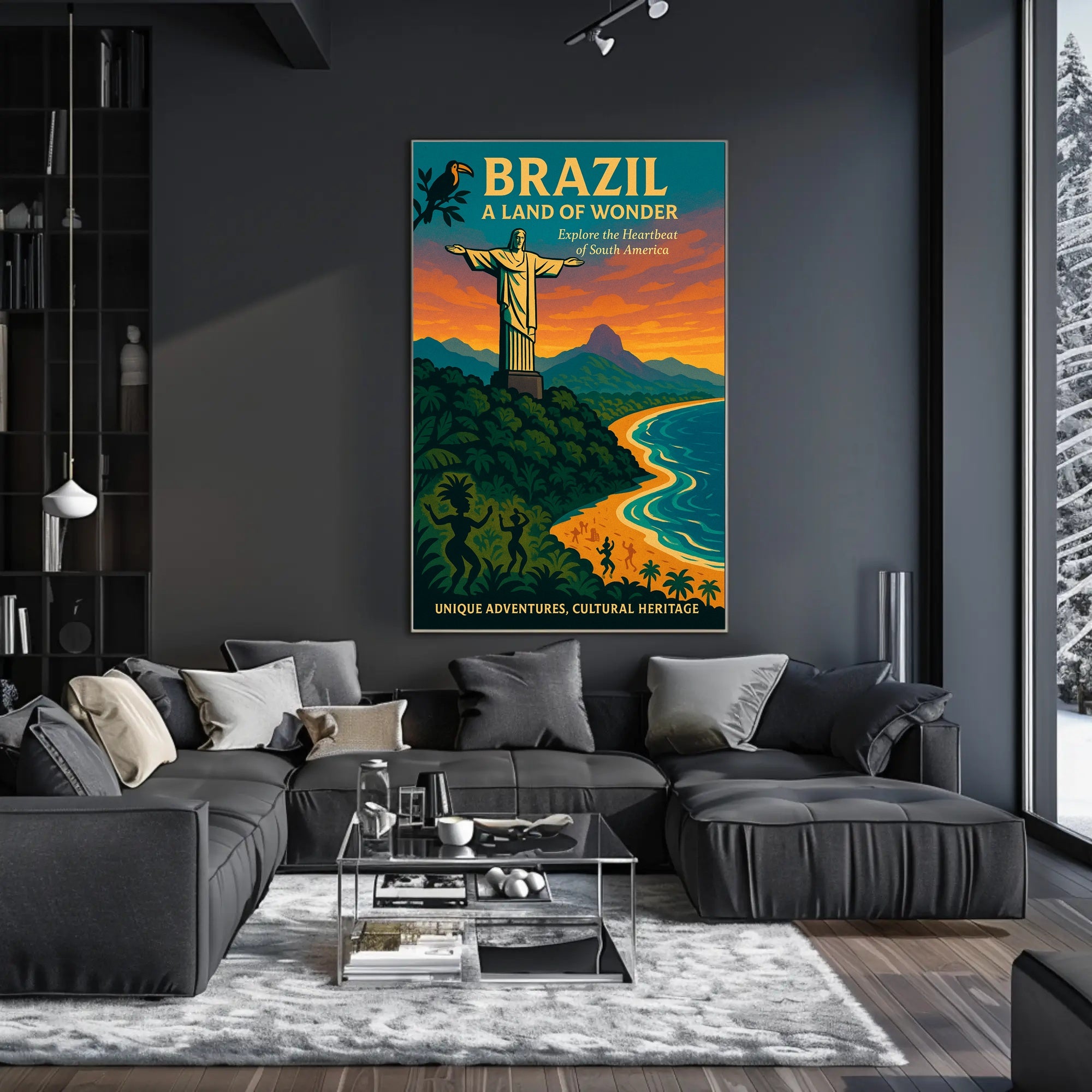 Brazil A Land of Wonder Poster