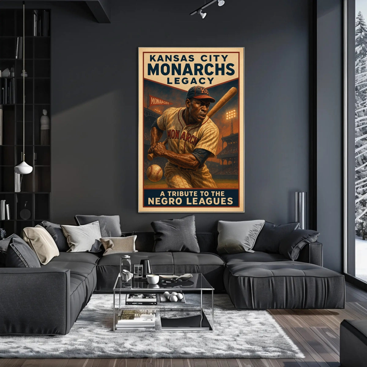Kansas City Monarchs Legacy Poster