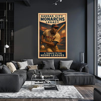 Kansas City Monarchs Legacy Poster
