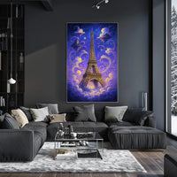Dreamy Eiffel Tower Poster PosterGoat