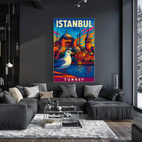 Vibrant Istanbul Poster