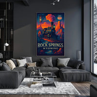 Rock Springs Wyoming Poster
