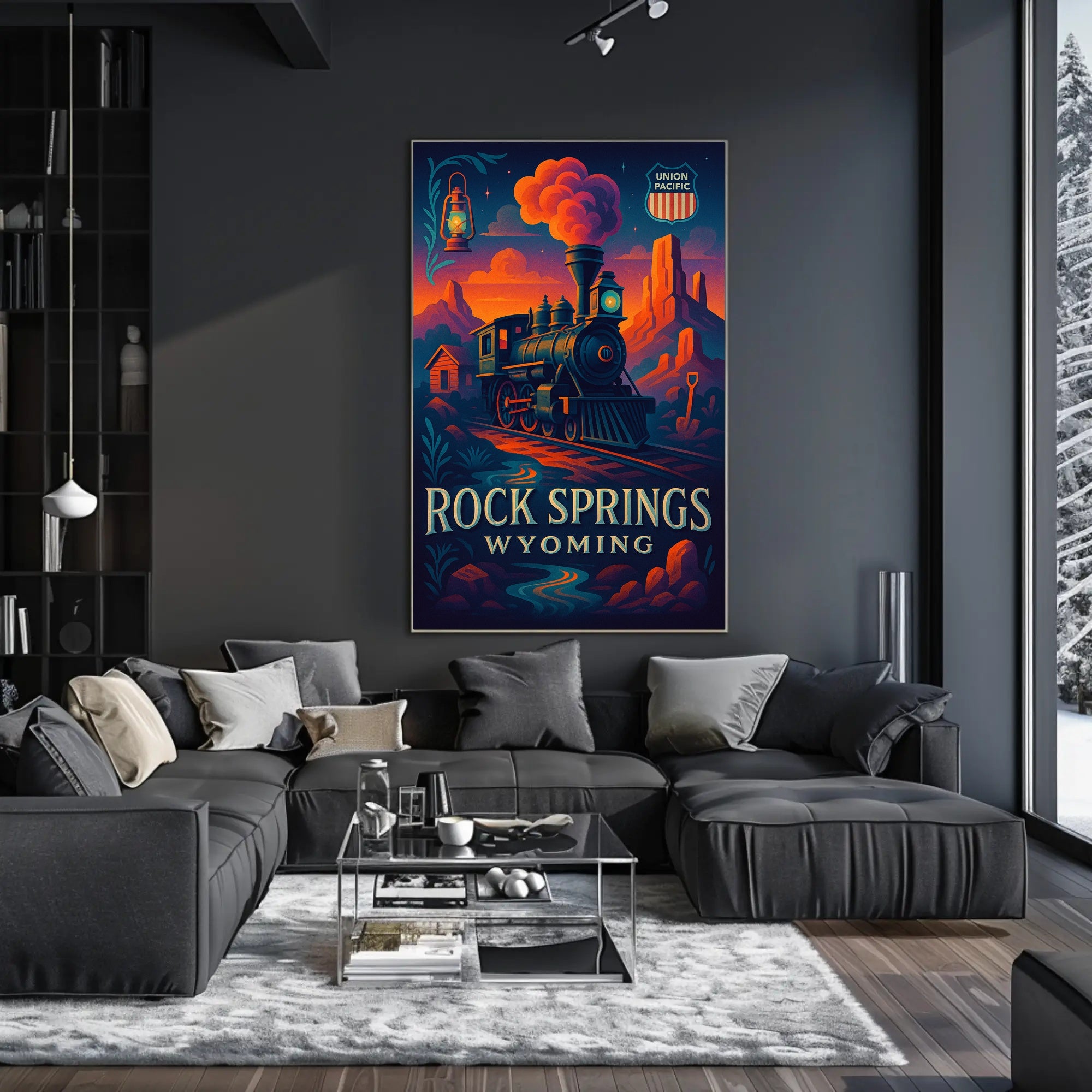 Rock Springs Wyoming Poster