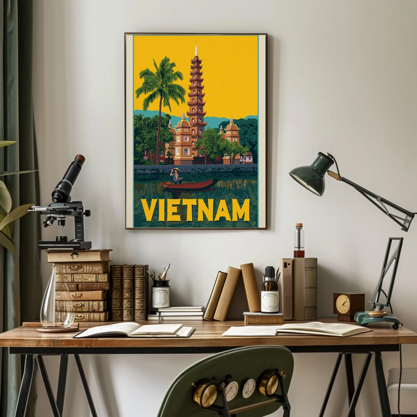 Vietnam Vintage Poster