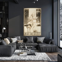 Jack Spratt Health Conscious WWII Propaganda Poster PosterGoat