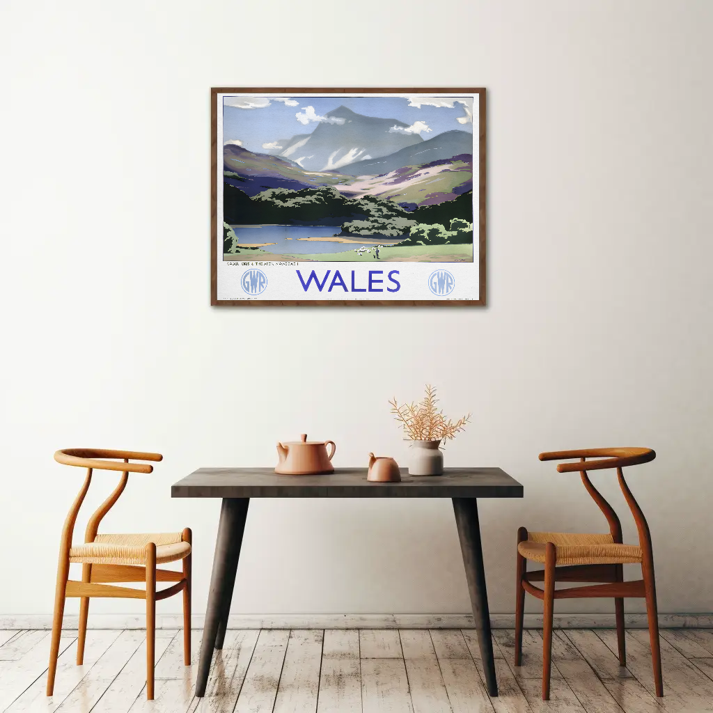 Wales Scenic Railway Poster