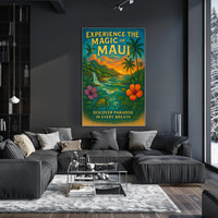 Experience the Magic of Maui Poster