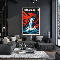 Niagara Falls Nature's Power Unleashed Poster PosterGoat