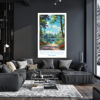 Scenic View of Bois de Boulogne Poster