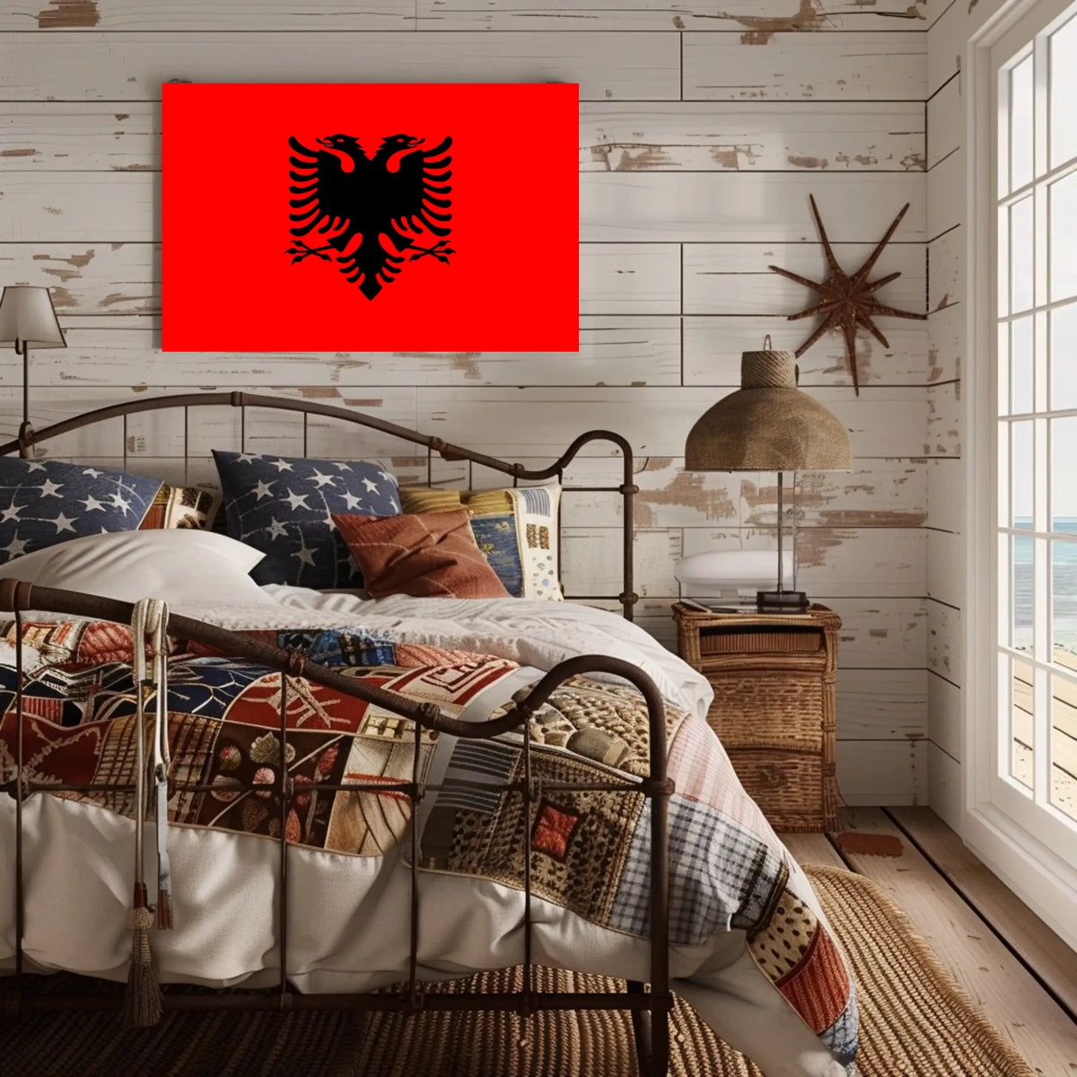 Albania Flag Poster