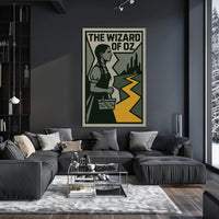 The Wizard of Oz Vintage Fantasy or Mythology Poster PosterGoat