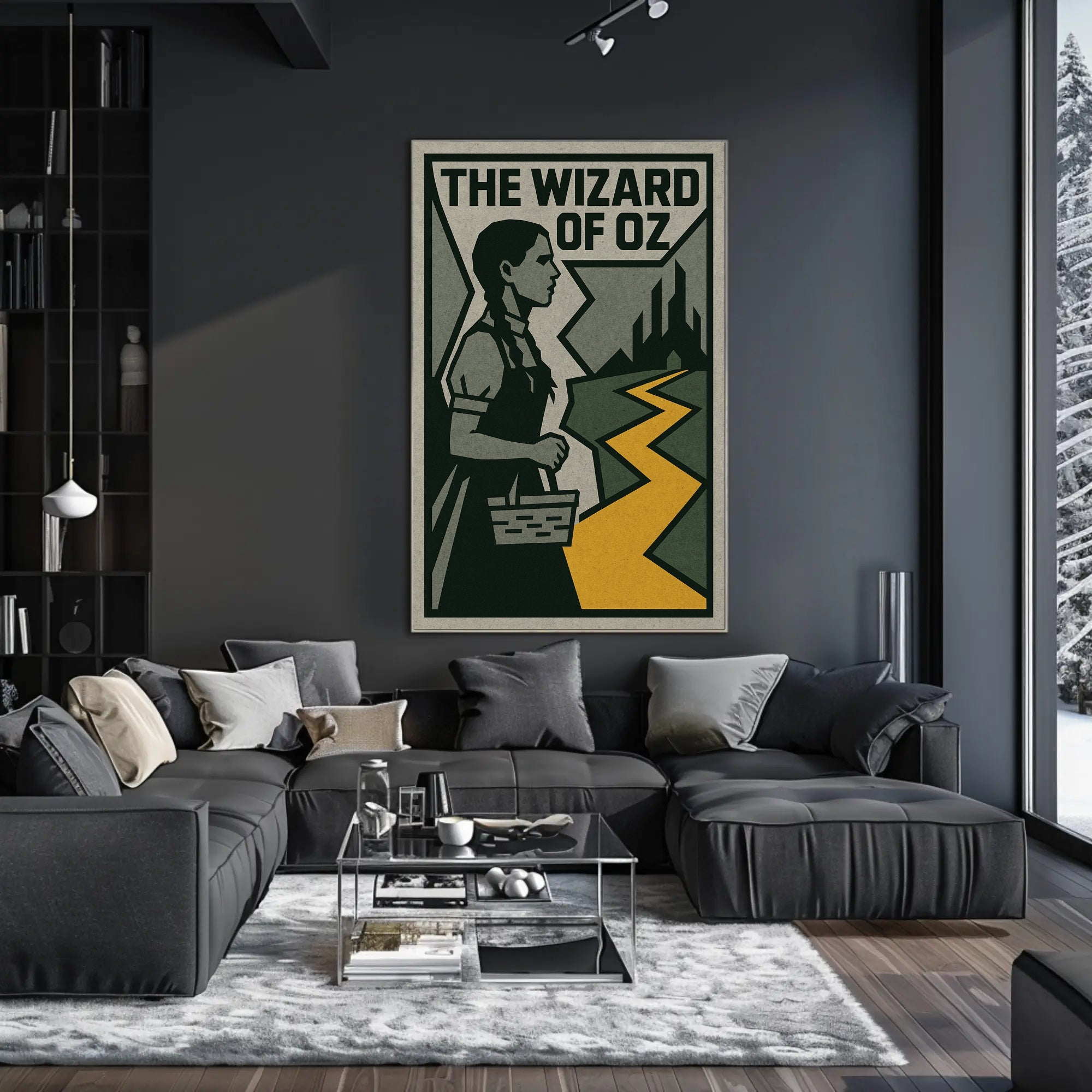 The Wizard of Oz Vintage Fantasy or Mythology Poster PosterGoat