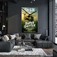 CH-53E Super Stallion Poster PosterGoat