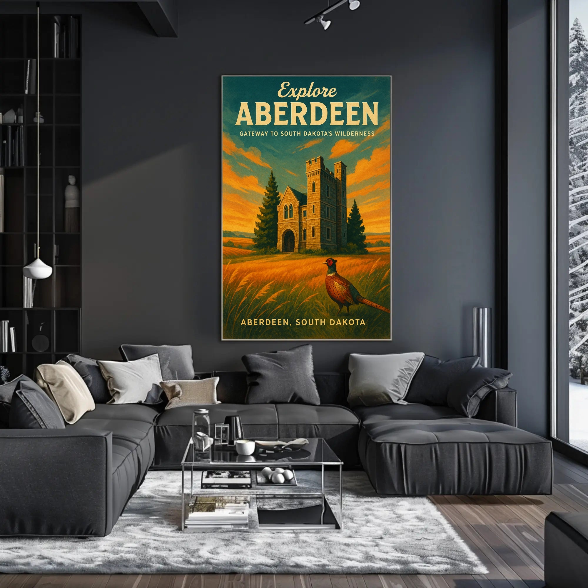 Discover Aberdeen Poster