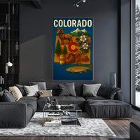 Discover Colorado Poster