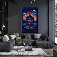 Southaven at Sunset Poster