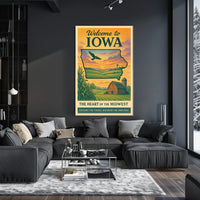 Welcome to Iowa Poster