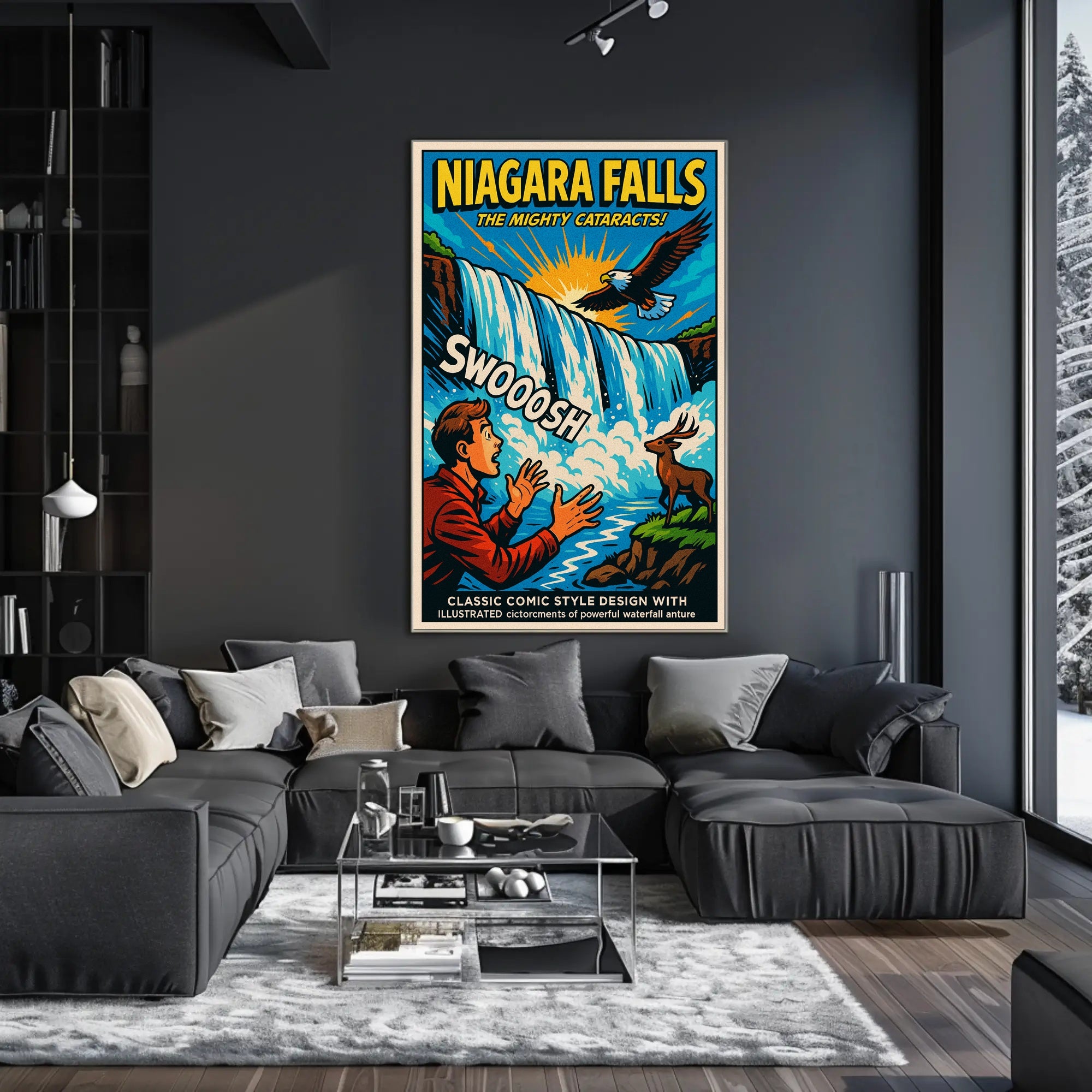 Niagara Falls The Mighty Cataracts Poster PosterGoat