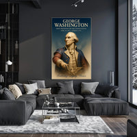 George Washington Portrait Celebrating America's Historical Legacy Poster