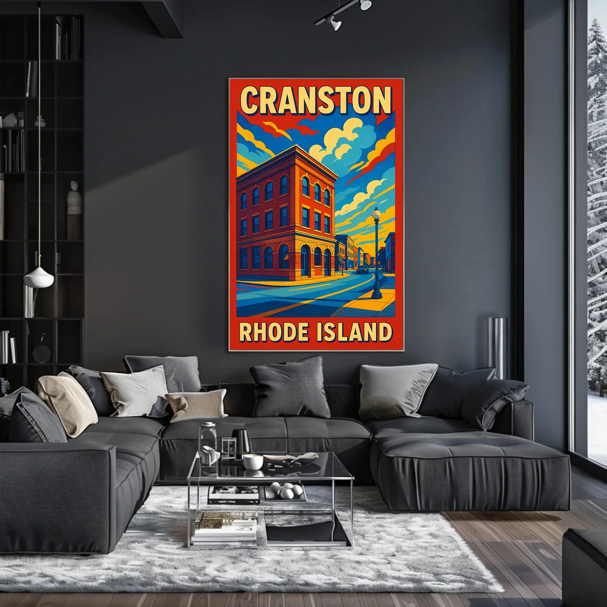 Cranston, Rhode Island Poster