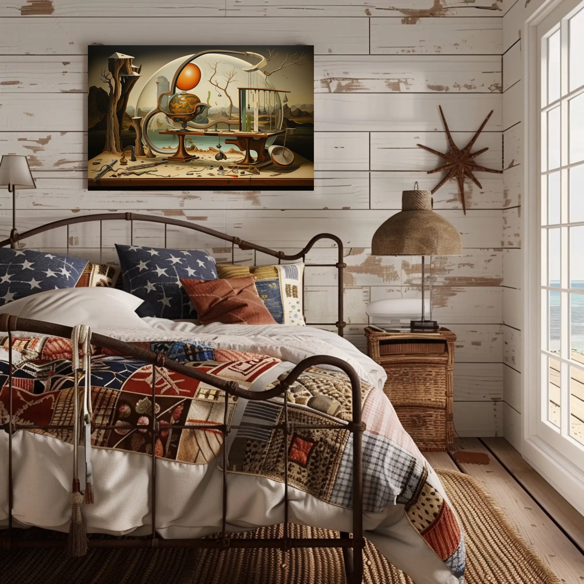 Surreal Scientific Dreamscape: Abstract or Artistic Poster