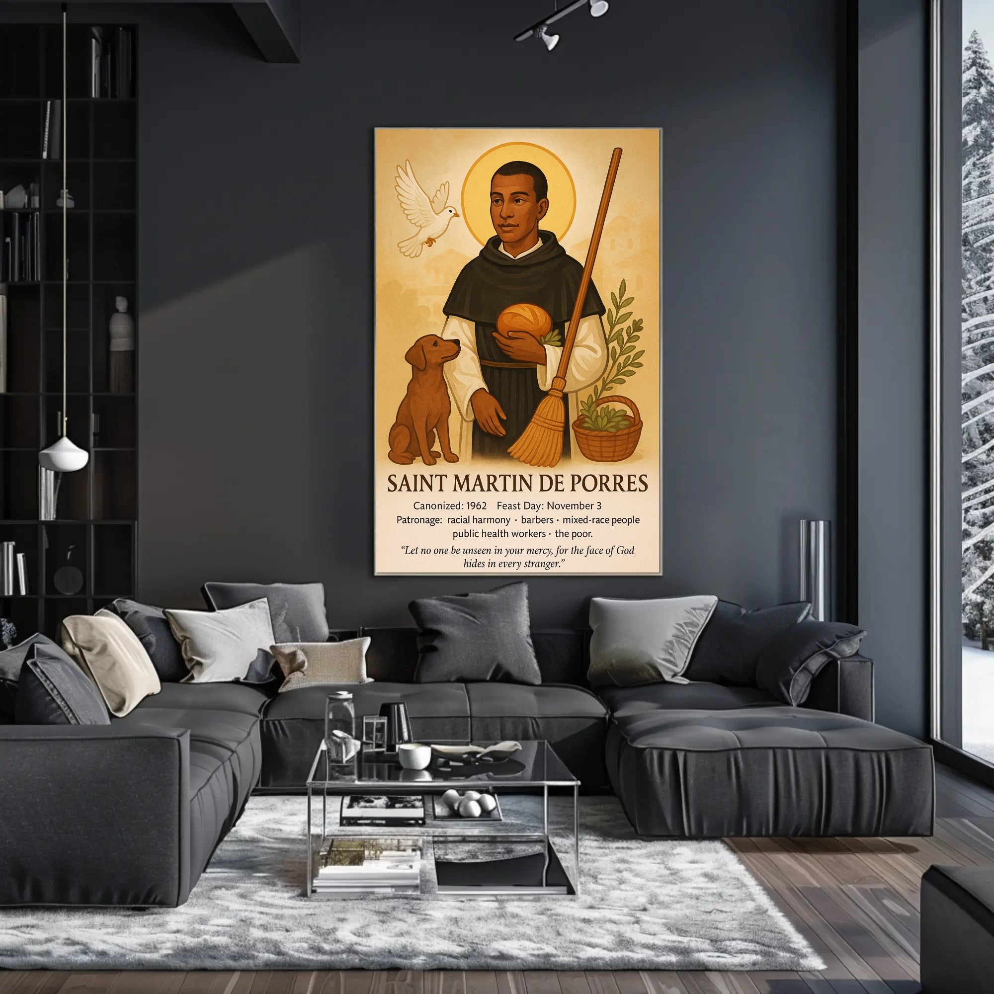 Saint Martin de Porres Poster PosterGoat