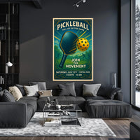 Pickleball The Joy of the Game Poster