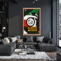 II Carrera Panamericana Mexico 1951 Poster