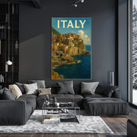 Italy Coastal Beauty Poster