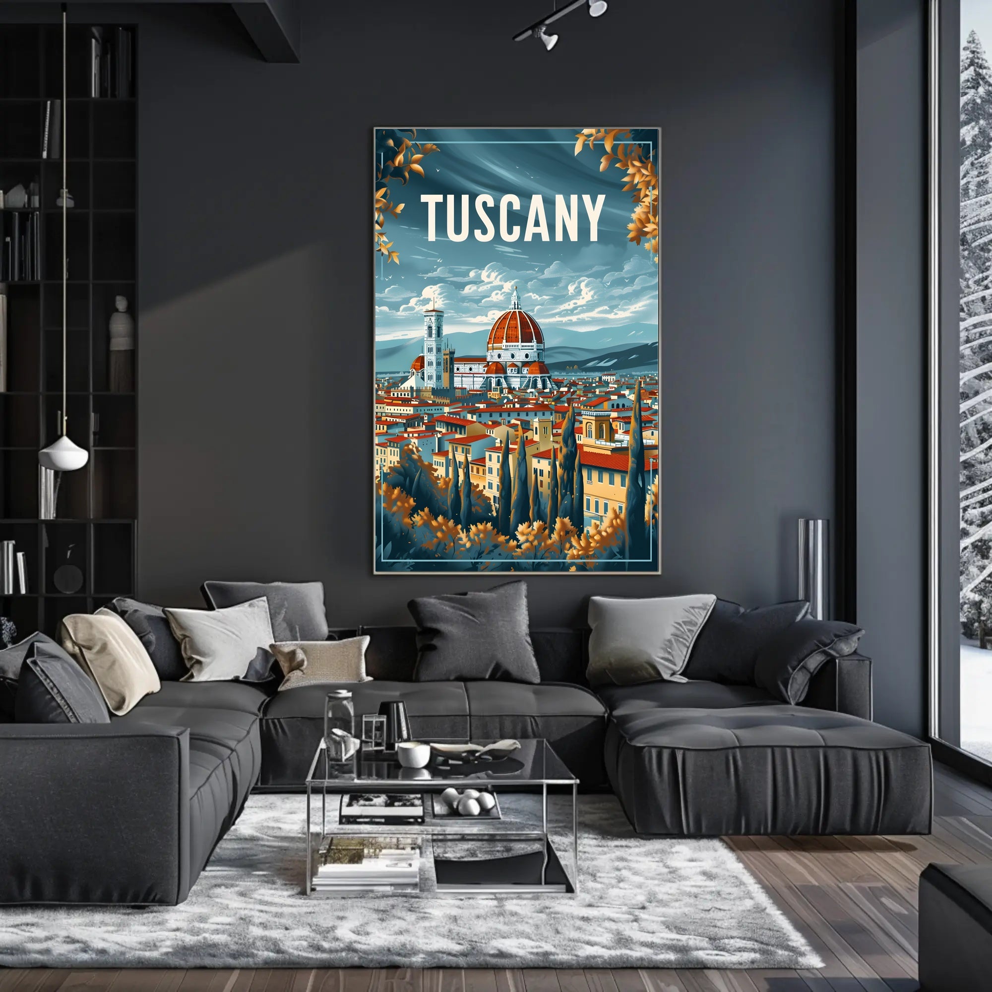 Discover Tuscany Poster