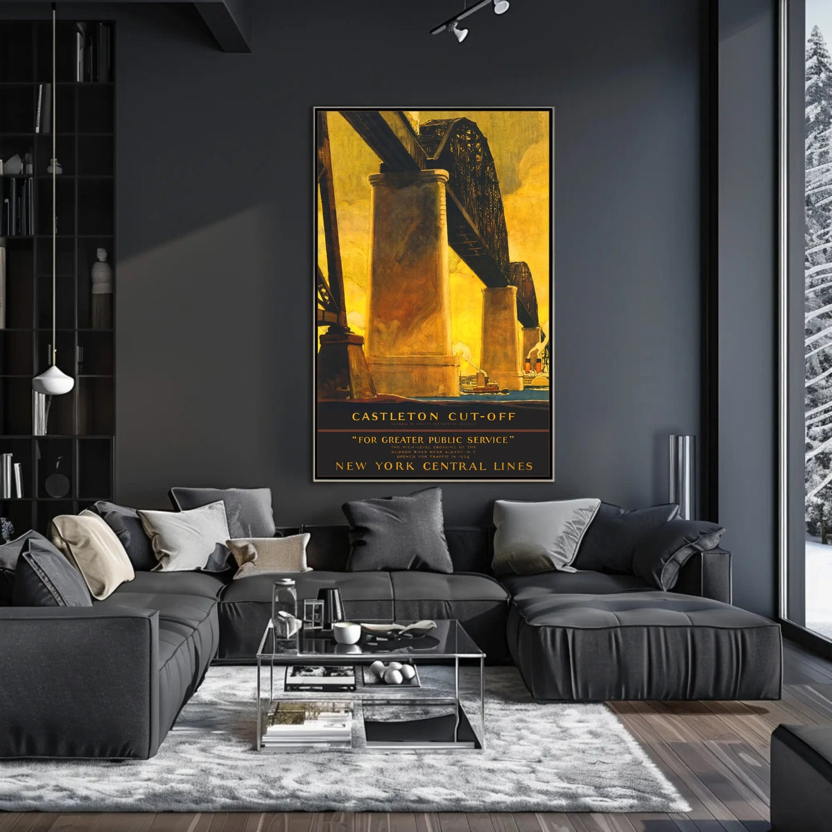 Alfred H. Smith Memorial Bridge Vintage Poster