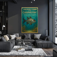 Discover the Charm of the Cardinalfish Poster