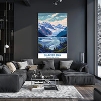 Glacier Bay Serenity National Park Poster