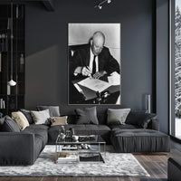 Candid Working Portrait – Dwight D. Eisenhower Poster