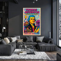 Thomas Jefferson Architect of Liberty Poster PosterGoat