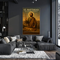 St. Matthias The Apostles Journey Poster