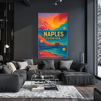 Naples, Florida Experience Coastal Elegance Poster