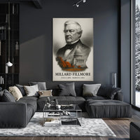 Millard Fillmore 13th President of the United States Reflections Poster