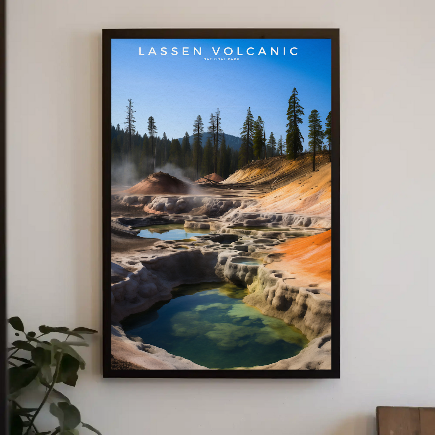 Lassen Volcanic National Park Poster