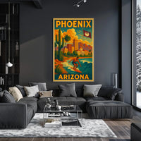 Phoenix, Arizona Adventure Poster