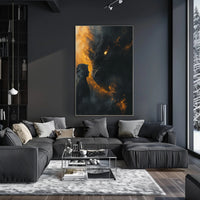 Dragon Confrontation Fantasy Art Poster Print PosterGoat