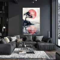 Vintage Car and Landmark Art Deco Poster