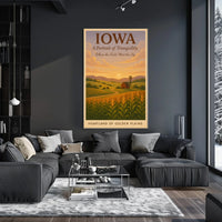 Iowa A Portrait of Tranquility Poster